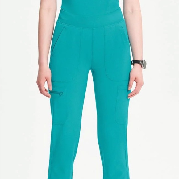 Cherokee Other - Cherokee Infinity Women’s Mid-Rise Teal, X-Small Petite, NWT